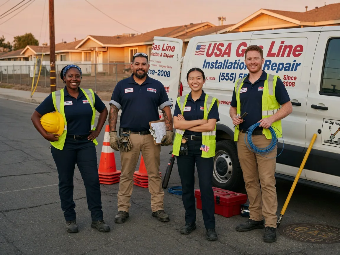 Gas Line Installation company in Russell, PA